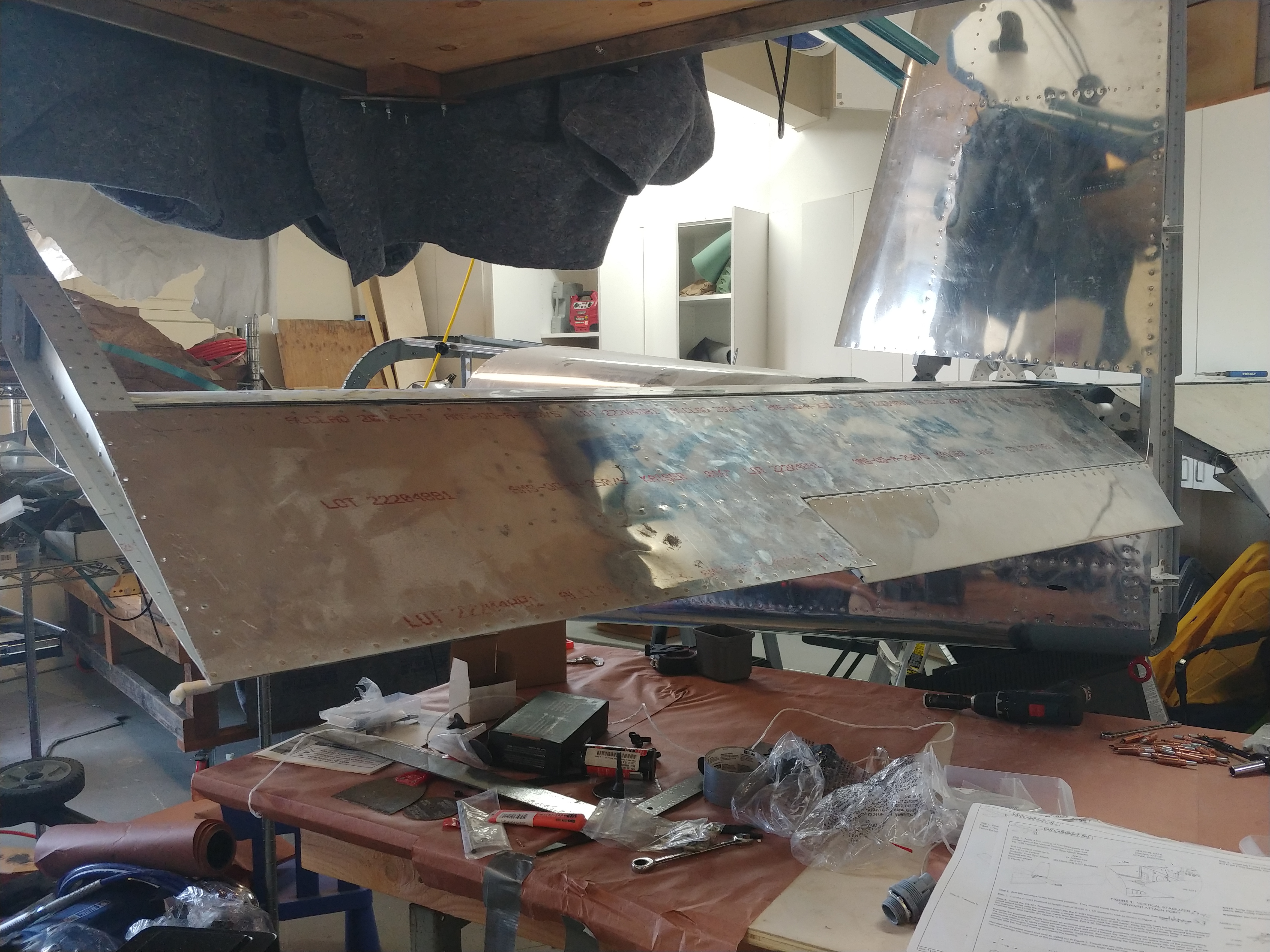 Section 11 empennage attach